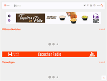 Tablet Screenshot of elhitradio.com